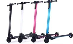 * SUPERDEAL * Techno LITE - Elektrische Step - Super Lichtgewicht - 23 Km/u - 3 Rijstanden - Opvouwbaar - Met LED Verlichting Voor & Achter - Wit -Fietswereld Verkoop 1200x734 3