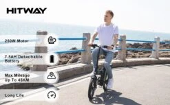 HITWAY E Bike Elektrische Fiets Vouwfiets, 36V/8.4Ah Batterij, 250W Motor, 25km/h, 35-70km, 16" City EBike Voor Heren En Dames 14 HITWAY E Bike Elektrische Fiets Vouwfiets, 36V/8.4Ah Batterij, 250W Motor, 25km/h, 35-70km, 16" City EBike Voor Heren En Dames -Fietswereld Verkoop 1200x742 8