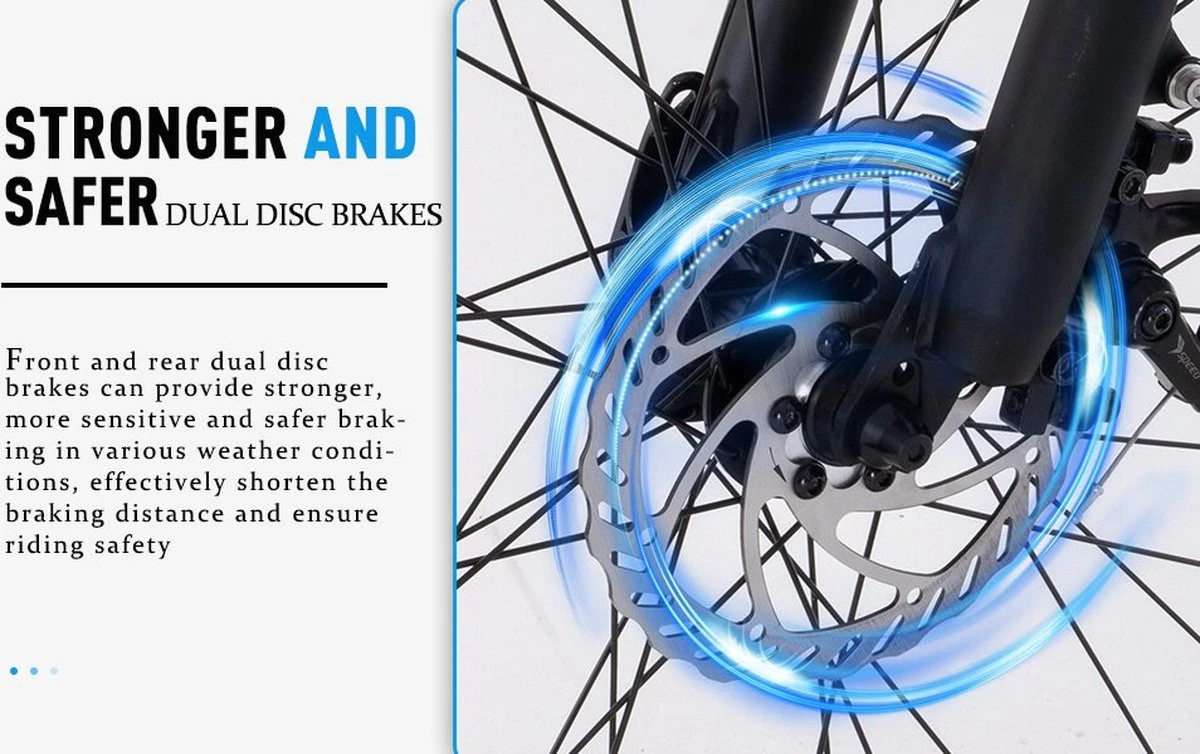 HITWAY 26" Elektrische Mountainbike, 35-70KM Power Assist-fietsen Voor Mannen En Vrouwen, 48V/7,5Ah/250W Krachtige E-bike 7 HITWAY 26" Elektrische Mountainbike, 35-70KM Power Assist-fietsen Voor Mannen En Vrouwen, 48V/7,5Ah/250W Krachtige E-bike - Afbeelding 5