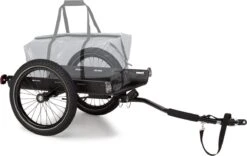 Cargo Bull Travel Aanhangwagen 40kg Fietsaanhanger Zwart/hout -Fietswereld Verkoop 1200x756 1