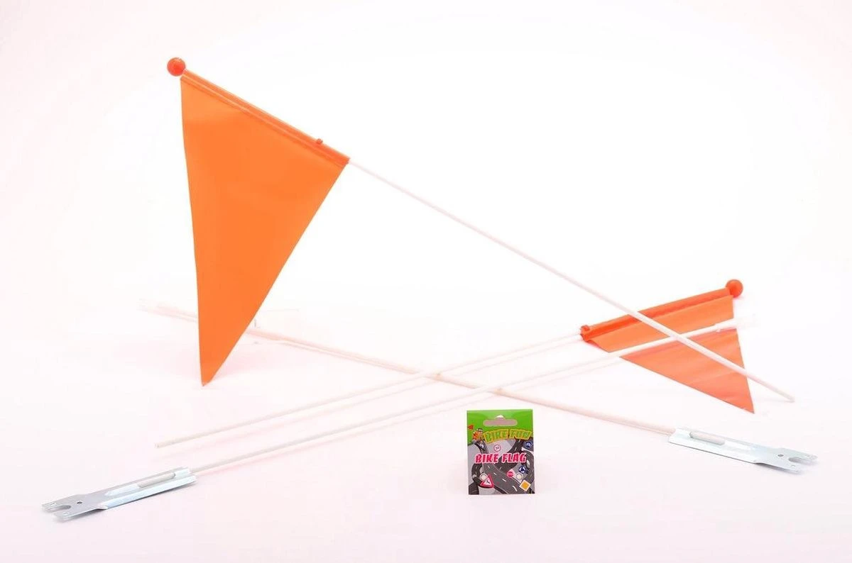 Johntoy - Fietsvlag - Kinderen - Oranje 3 Johntoy - Fietsvlag - Kinderen - Oranje