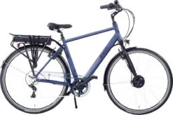 Amigo E-Vibe D1 28 Inch 57 Cm Heren 7V V-Brakes Blauwgrijs