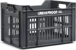 Gerecyclede Fietskrat Urban Proof 30 Liter - As Grijs