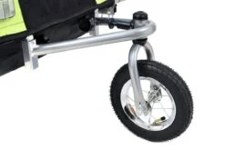 Fietkar - 2 Kinderen - Met Schokbreker - Lime -Fietswereld Verkoop 1200x800 140