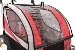 Fietskar Voor Kinderen - Met Buggyfunctie - En Schokbrekers - Rood -Fietswereld Verkoop 1200x800 148