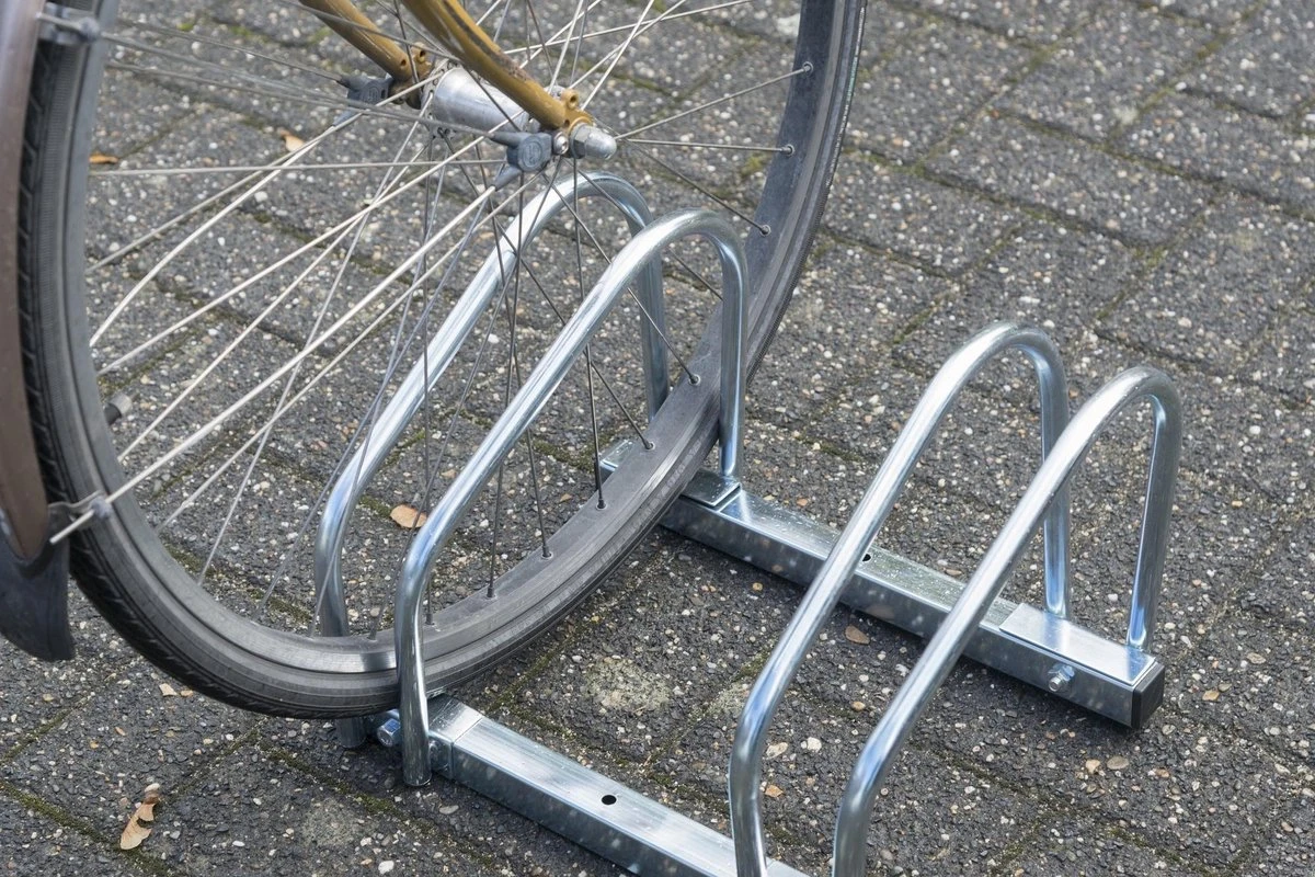 Dunlop Fietsenrek Voor 2 Fietsen - Aluminium - Voor Aan De Muur Of Op De Grond 10 Dunlop Fietsenrek Voor 2 Fietsen - Aluminium - Voor Aan De Muur Of Op De Grond - Afbeelding 8