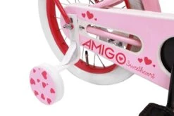 Amigo Sweetheart Meisjesfiets - Kinderfiets 16 Inch - Roze -Fietswereld Verkoop 1200x800 6
