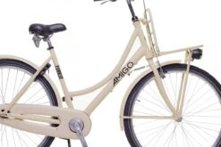 Amigo Forest - Transportfiets 28 Inch - Damesfiets Met Voordrager - Crème 18 Amigo Forest - Transportfiets 28 Inch - Damesfiets Met Voordrager - Crème -Fietswereld Verkoop 1200x800 75