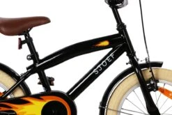 SJOEF Cruise Jongensfiets 16 Inch - Zwart -Fietswereld Verkoop 1200x800 9