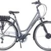 Amigo E-Vibe D1 - Elektrische Stadsfiets Voor Dames - Met 7 Versnellingen - Matgrijs -Fietswereld Verkoop 1200x801