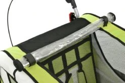 Fietkar - 2 Kinderen - Met Schokbreker - Lime -Fietswereld Verkoop 1200x801 12