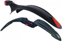 XLC Spatbordenset - 26/29 Inch - PVC - Zwart