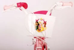 Volare Disney Princess Kinderfiets - Meisjes - 16 Inch - Roze Blauw - Twee Handremmen -Fietswereld Verkoop 1200x806