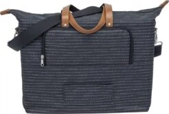 New Looxs Tendo Nomi Enkele Fietstas Laptoptas Shopper - 15 Inch Laptopvak - 21 Liter - Zwart -Fietswereld Verkoop 1200x808 1