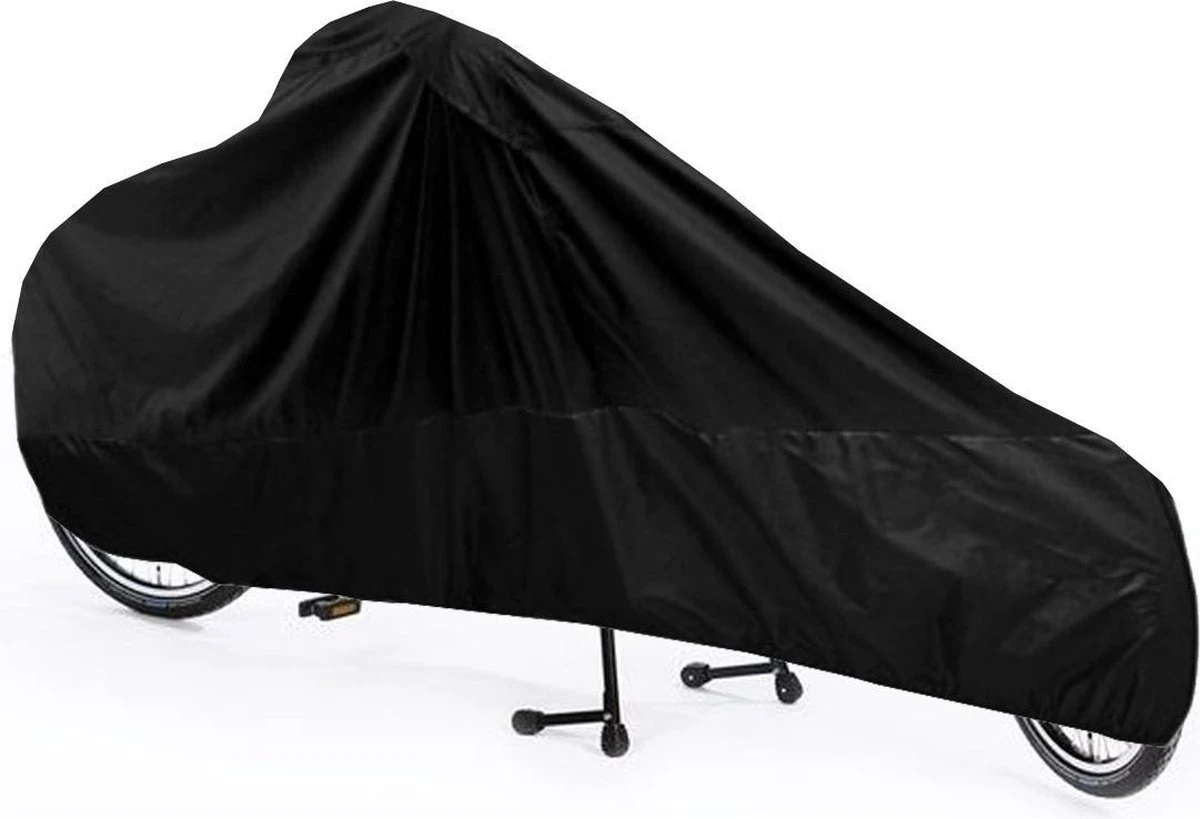 Merkloos Bakfiets Hoes - Waterdicht - CargoBike - Dolly - Cargo 2 Wieler Fietshoes - A-Kwaliteit - Zwart 3 Merkloos Bakfiets Hoes - Waterdicht - CargoBike - Dolly - Cargo 2 Wieler Fietshoes - A-Kwaliteit - Zwart