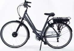 Amigo E-Vibe D1 - Elektrische Stadsfiets Voor Dames - Met 7 Versnellingen - Matgrijs -Fietswereld Verkoop 1200x827 1