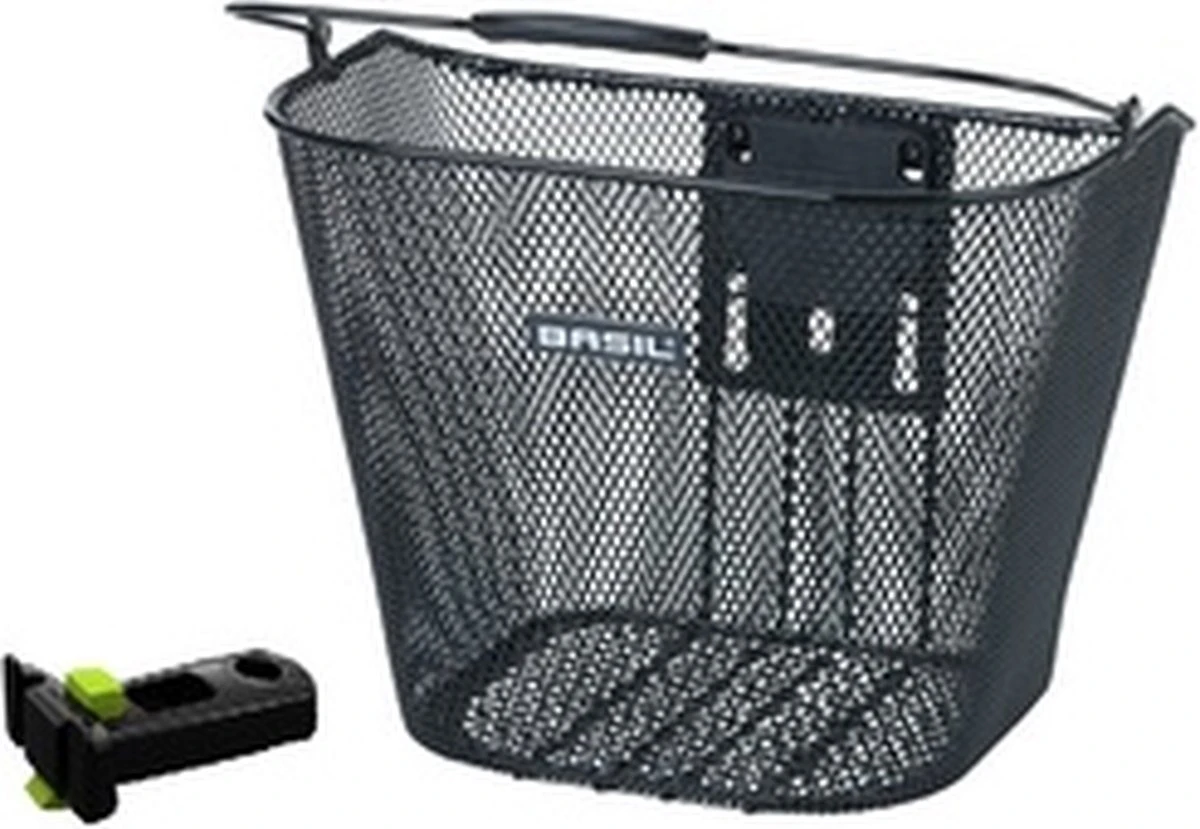 Basil Bremen KF Fietsmand - Voor - Inclusief Bevestigingssysteem - Zwart 19 Basil Bremen KF Fietsmand - Voor - Inclusief Bevestigingssysteem - Zwart - Afbeelding 17