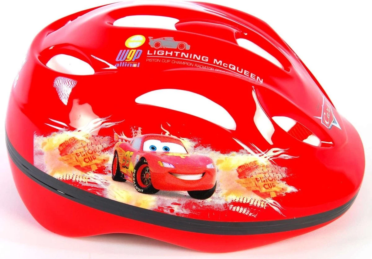 Mickey Mouse Disney Cars Fietshelm - Rood - 51-55 Cm 11 Mickey Mouse Disney Cars Fietshelm - Rood - 51-55 Cm - Afbeelding 9