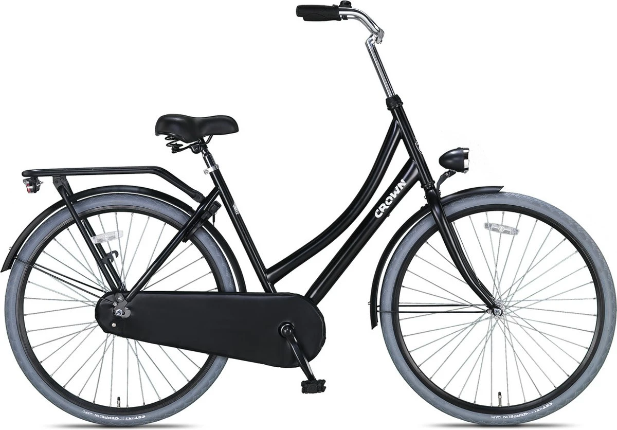 Crown Moscow Omafiets 28 Inch 53cm Zwart 7 Crown Moscow Omafiets 28 Inch 53cm Zwart - Afbeelding 5