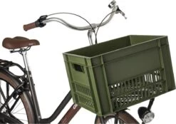 Fastrider Fietskrat Groot - Legergroen - 34L -Fietswereld Verkoop 1200x844 1