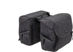 New Looxs Ivy Mondi Joy Dubbele Fietstas MIK - 38 Liter - Grijs -Fietswereld Verkoop 1200x851 2