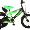 Volare Sportivo Kinderfiets - Jongens - 14 Inch - Neon Groen/Zwart - 95% Afgemonteerd -Fietswereld Verkoop 1200x853