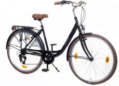 Amigo Style - Damesfiets 28 Inch - Fiets Met 6 Versnellingen - Zwart -Fietswereld Verkoop 1200x863