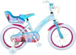 Volare Disney Frozen 2 - Kinderfiets - Meisjes - 16 Inch - Blauw/Paars -Fietswereld Verkoop 1200x865