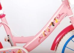 Volare Disney Princess Kinderfiets - Meisjes - 16 Inch - Roze Blauw - Twee Handremmen -Fietswereld Verkoop 1200x866 1