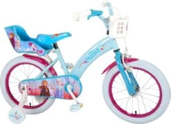 Volare Disney Frozen 2 - Kinderfiets - Meisjes - 16 Inch - Blauw/Paars -Fietswereld Verkoop 1200x870
