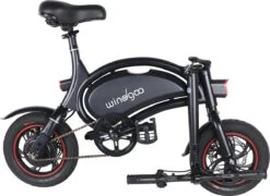 Windgoo - B3 Elektrische Long-Range E-Bike Met Trappers - E-bike - 25Km / H - Zwart -Fietswereld Verkoop 1200x873
