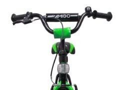 Amigo BMX Fun Jongensfiets - Kinderfiets 16 Inch - Zwart/Groen -Fietswereld Verkoop 1200x881