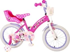 Disney Minnie Cutest Ever! Kinderfiets - Meisjes - 16 Inch - Roze -Fietswereld Verkoop 1200x894