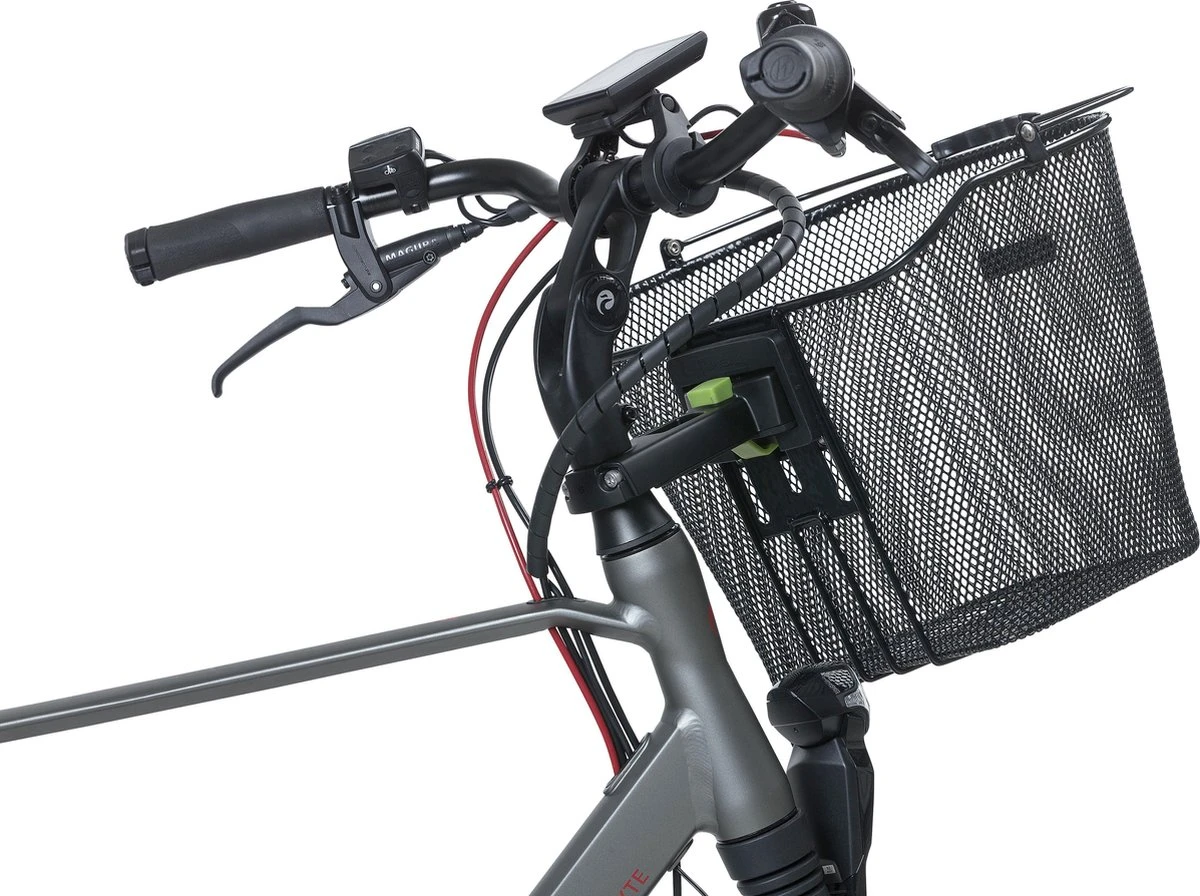 Basil Bremen KF Fietsmand - Voor - Inclusief Bevestigingssysteem - Zwart 6 Basil Bremen KF Fietsmand - Voor - Inclusief Bevestigingssysteem - Zwart - Afbeelding 4