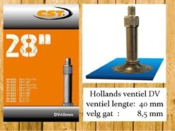 CST | Binnenband Fiets | Hollands Ventiel | 28 Inch | Normaal Ventiel | 40 Mm - 28 X 1 3/8 - 1 1/8 - 1 1/2 - 150 | 37-622 | 15 CST | Binnenband Fiets | Hollands Ventiel | 28 Inch | Normaal Ventiel | 40 Mm - 28 X 1 3/8 - 1 1/8 - 1 1/2 - 150 | 37-622 | -Fietswereld Verkoop 1200x899 14