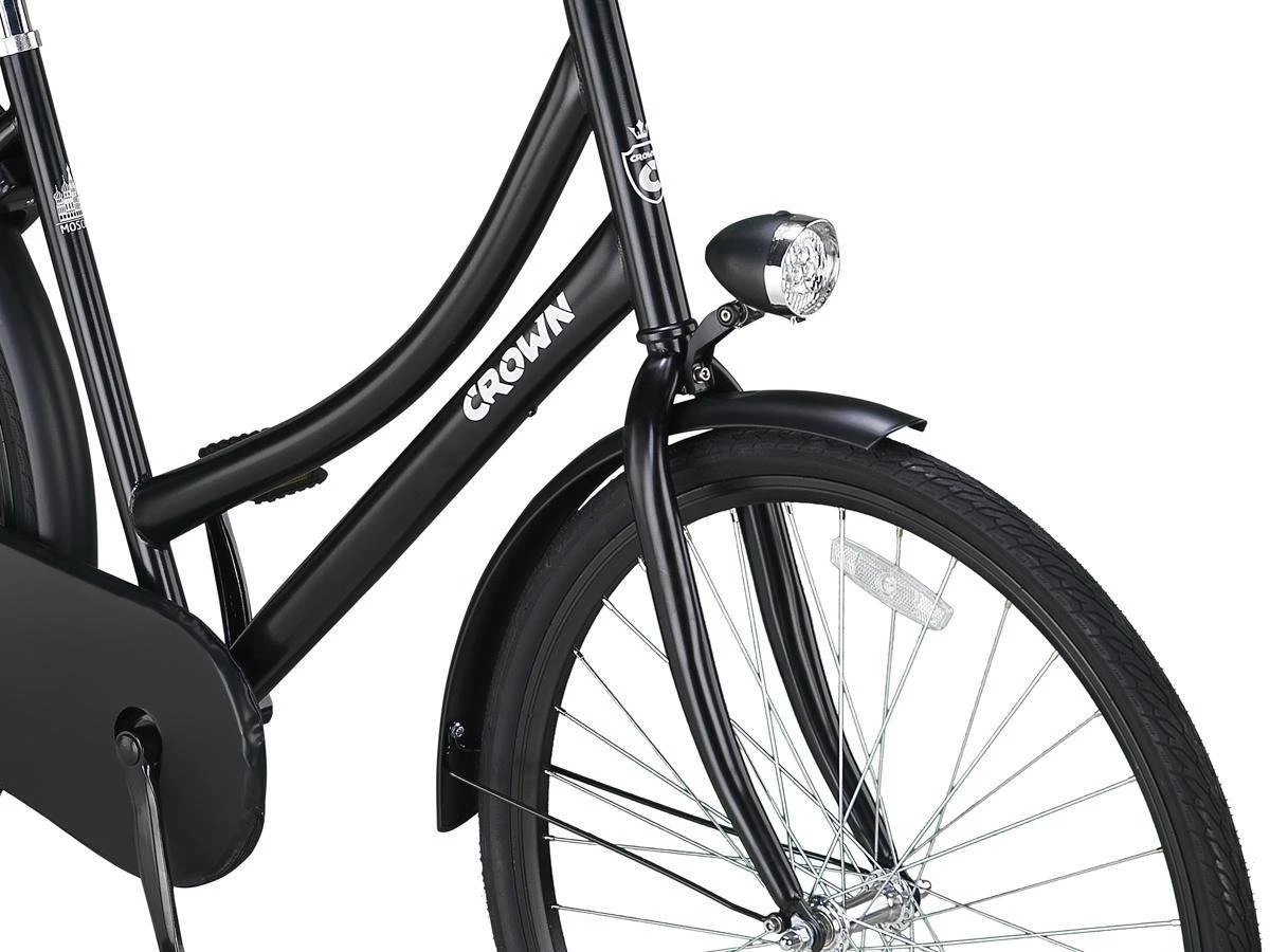 Crown Moscow Omafiets 28 Inch 53cm Zwart 14 Crown Moscow Omafiets 28 Inch 53cm Zwart - Afbeelding 12