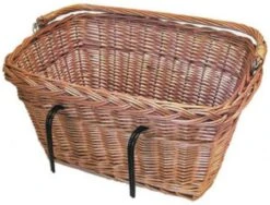 Basil Davos Fietsmand - Voor Of Achter - Riet - Inclusief Haken - Bruin -Fietswereld Verkoop 1200x912 2