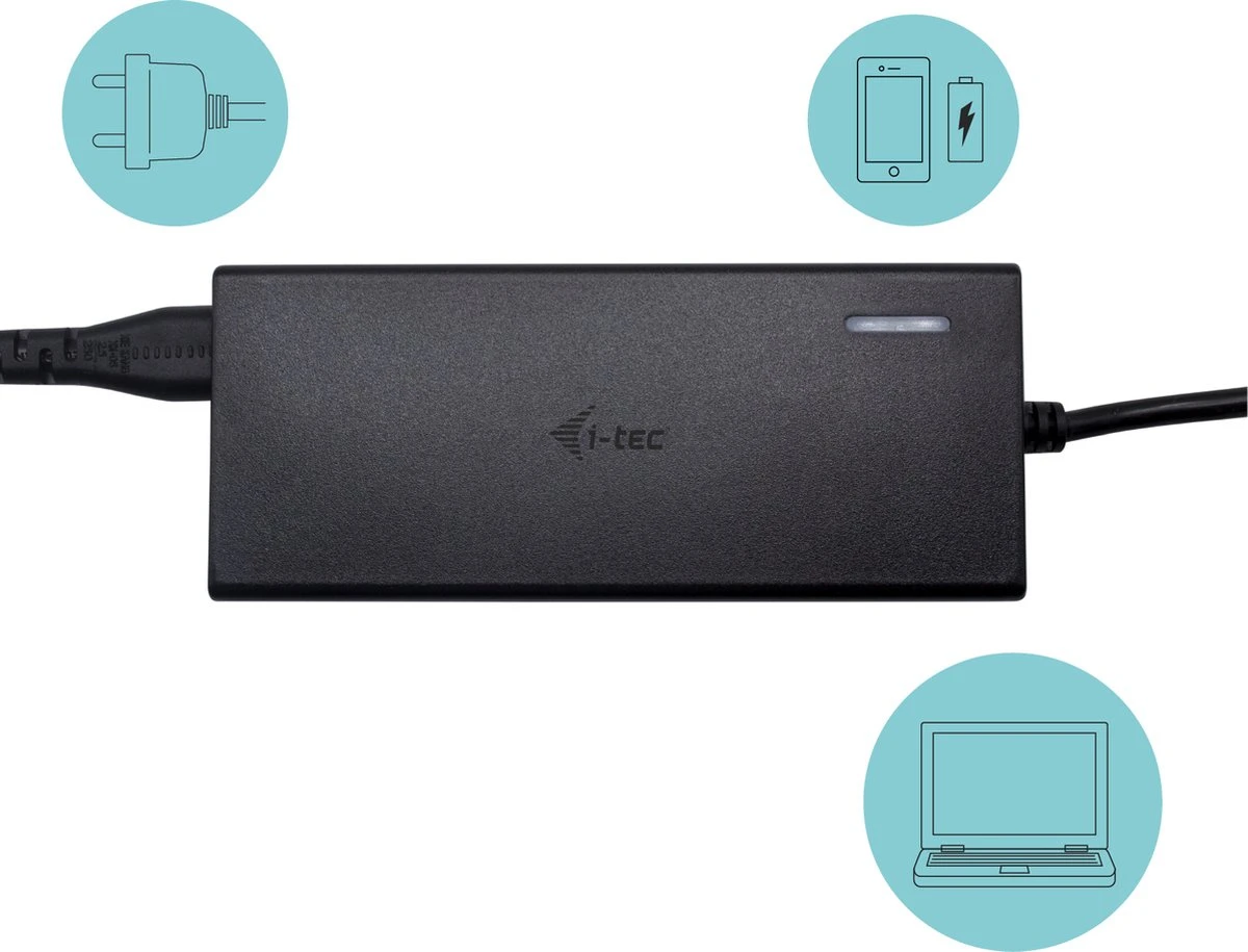 I-tec USB-C HDMI DP Dock PD65W 7 I-tec USB-C HDMI DP Dock PD65W - Afbeelding 5