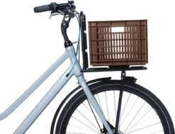 Basil Fietskrat M - Medium - 29.5 Liter - Bruin -Fietswereld Verkoop 1200x918