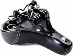 Benson Comfort Fietszadel Zwart -Fietswereld Verkoop 1200x919 1