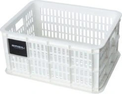 Basil Fietskrat S - Klein - 17.5 Liter - Wit -Fietswereld Verkoop 1200x930 1