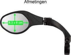 Merkloos Life-X Fietsspiegel – Ebike – 360° Verstelbaar – Links -Fietswereld Verkoop 1200x932 5