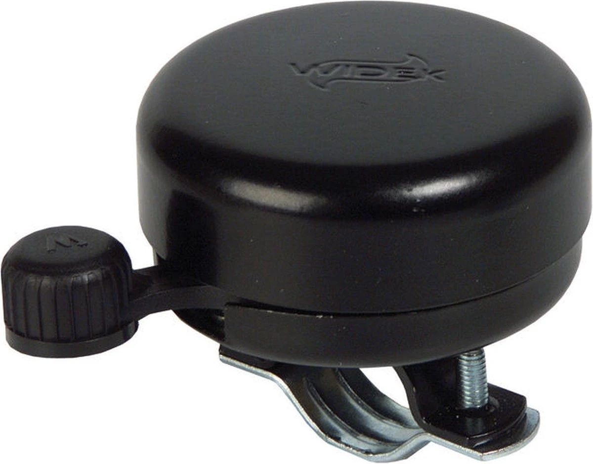 Fietsbel Widek Staal - Zwart Gelakt (werkplaatsverpakking) 5 Fietsbel Widek Staal - Zwart Gelakt (werkplaatsverpakking) - Afbeelding 3