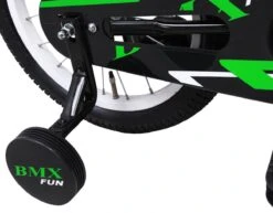 Amigo BMX Fun Jongensfiets - Kinderfiets 16 Inch - Zwart/Groen -Fietswereld Verkoop 1200x940