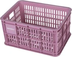 Basil Fietskrat S - Small - 17.5 Liter - Roze -Fietswereld Verkoop 1200x948 1