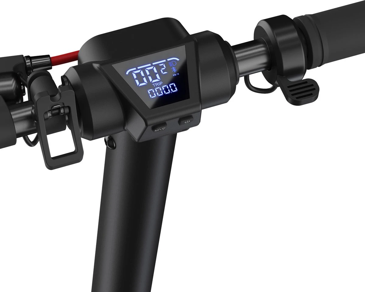 Sharp KS2AEU-B E-Scooter - 10 Inch - Ingebouwd Display - Achtervering - Appbediening 7 Sharp KS2AEU-B E-Scooter - 10 Inch - Ingebouwd Display - Achtervering - Appbediening - Afbeelding 5