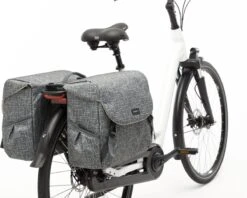 New Looxs Ivy Mondi Joy Dubbele Fietstas MIK - 38 Liter - Grijs -Fietswereld Verkoop 1200x961 3