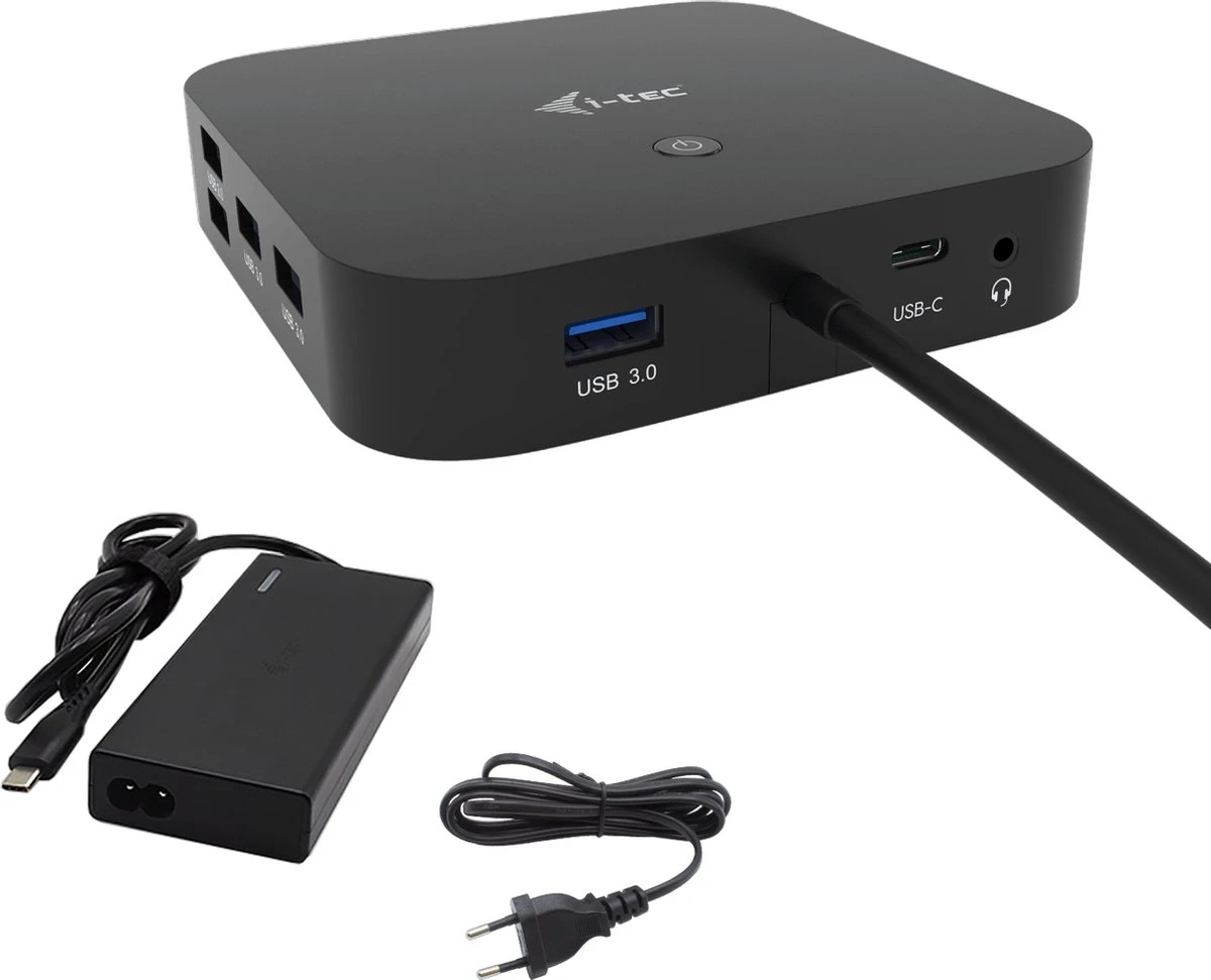 I-tec USB-C HDMI DP Dock PD65W 3 I-tec USB-C HDMI DP Dock PD65W
