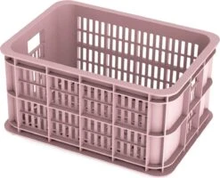 Basil Fietskrat S - Small - 17.5 Liter - Roze -Fietswereld Verkoop 1200x974