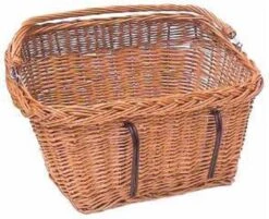 Basil Dublin Fietsmand - Voor Of Achter - Inclusief Haken - Bruin -Fietswereld Verkoop 1200x976